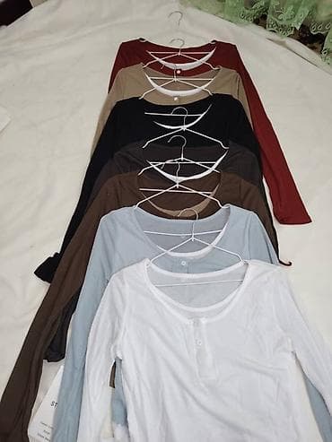 платья комбинация: Лонгслив, цвет - Бордовый, Все размеры — 2