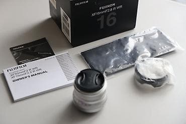 открытый: Fujinon XF 16mm f/2.8 R WR (Silver) новый Пишите / звоните на — 2