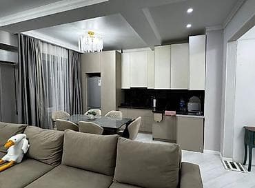 асанбай аренда квартиры: 2 комнаты, Без подселения, С мебелью полностью — 3