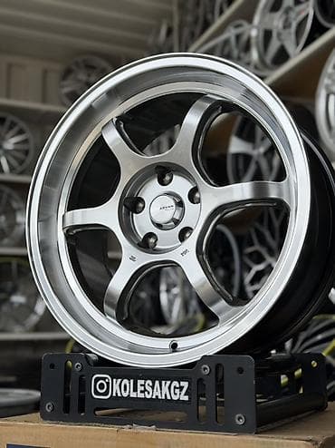 скос: Литые Диски R 18 Advan Racing, Комплект, отверстий - 5, Новый — 3