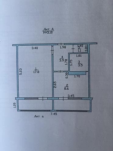 1 комната, 37 м², Таш-Рабат ТРЦ 106 серия, 7 этаж, Косметический ремонт at lalafo.kg 1 комната, 37 м², Таш-Рабат ТРЦ 106 серия, 7 этаж, Косметический ремонт