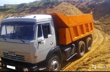 работа на пескоблоке: Песок, Васильевский карьер, В тоннах, Камаз — 1