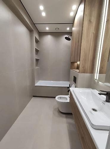 Квартиры: 2 комнаты, 77 м², Элитка, 12 этаж, Дизайнерский ремонт — 5