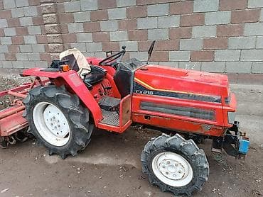 бетонный узел: Мини-трактор Yanmar FX215 с фрезой - Японский компакт‑трактор серии — 2
