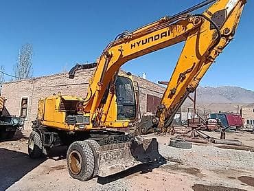 кытай мото: Экскаватор, Hyundai, 2004 г., Дөңгөлөктүү — 2