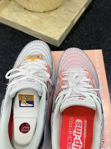 slim patch: Кроссовки, 37.5, Skechers, Новый, цвет - Белый, Самовывоз — 1