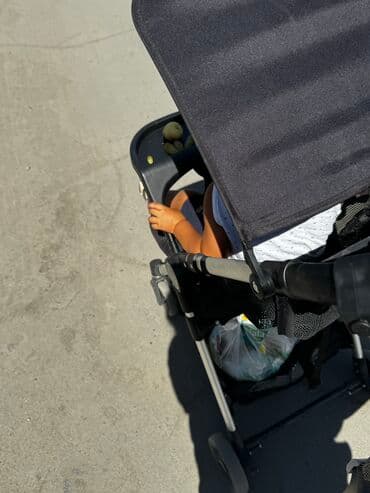 детская коляска в аренду: Коляска, цвет - Черный, Б/у — 8