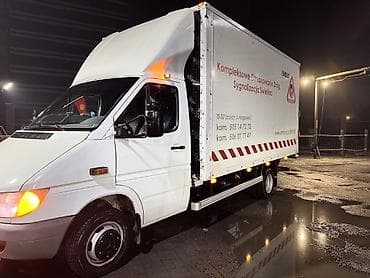 трактр 80: Грузовые перевозки на тентованном фургоне Mercedes. - Тип кузова — 3