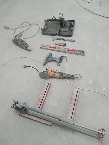 Набор строительного инструмента для работ по дому и ремонту. Состав