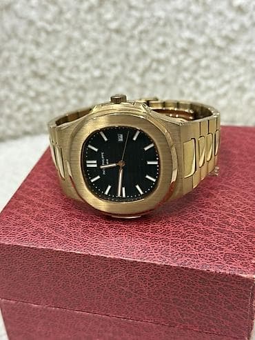 Часы наручные в стиле Patek Philippe - Корпус и браслет под золото