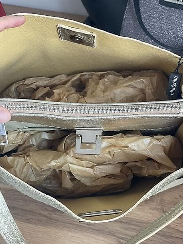 шопер шоппер: Классическая сумка, Италия, Материал: Экокожа, Оригинал, Женские — 10