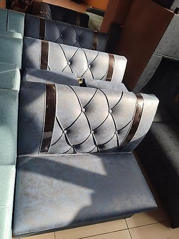 кормящий стол: Кухонный мягкий уголок, Дерево, цвет - Серый — 6