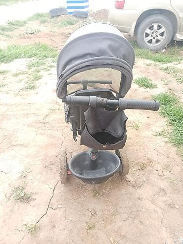 детские велосипеды коляска: Трёхколёсный детский велосипед-коляска с ручкой для родителей - — 3