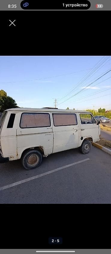 sprinter tdi: Volkswagen Transporter: 1986 г., 1.9 л, Механика, Дизель, Бус — 1