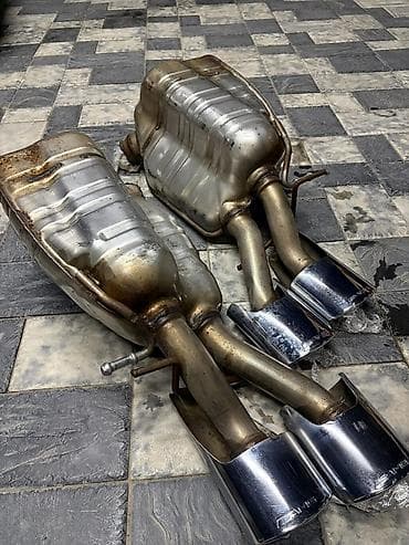 amg petronas: Глушитель Mercedes-Benz Оригинал — 1