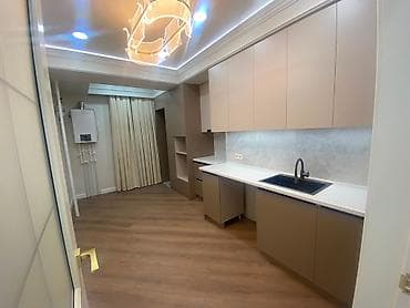Батирлер: 1 бөлмө, 40 м², Асанбай мкр Элитка, 8 кабат, Жаңы ремонт — 10