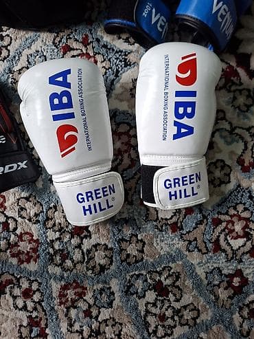 перчатки для реабилитации: Набор экипировки для единоборств: - Боксёрские перчатки GREEN HILL — 2
