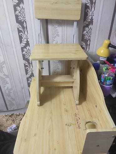 стол и стуля: Парта со стулом, регулируется высота — 1