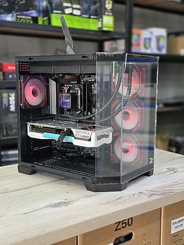 Компьютер, ядролор - 8, ОЭТ 32 ГБ, Жумуш, окуу үчүн, Жаңы, AMD Ryzen 7, NVIDIA GeForce RTX 4070, SSD