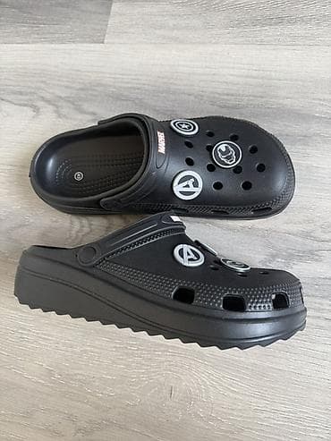 global обувь: Мужские сандалии, 43, Crocs, Новый, цвет - Черный, Самовывоз, Платная доставка — 2
