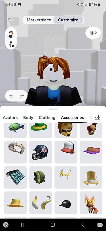 кожыный куртка: Набор аватаров и одежды для Roblox (скриншоты из меню — 8