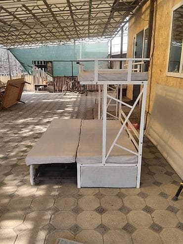 Кровати: Двухъярусная кровать, С выкатной системой — 4