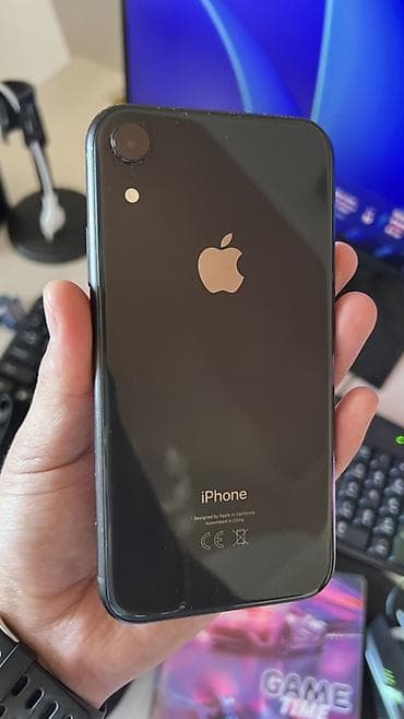 айфон хr: IPhone Xr, Б/у, 64 ГБ, Черный, 77 % — 2
