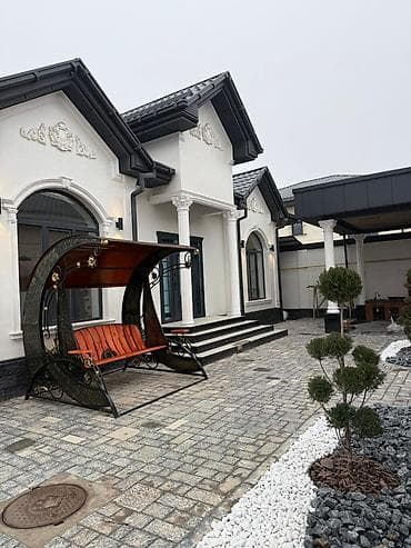 ротанговая качеля: Садовые качели Со спинкой, С крышей — 6