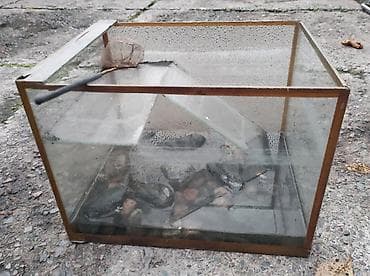 Аквариум для ящерицы Наружный размер: 37см х 30см х 28см at lalafo.kg Аквариум для ящерицы Наружный размер: 37см х 30см х 28см