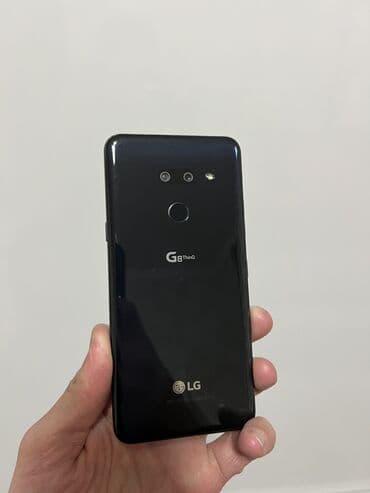 LDV: LG G8 Thinq, Б/у, 128 ГБ, цвет - Черный, 1 SIM, eSIM — 1