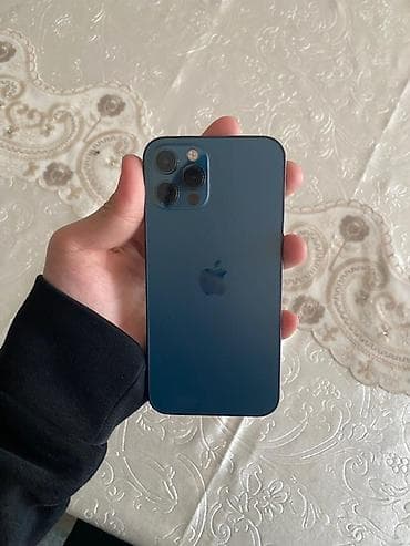 IPhone 12 Pro, Новый, 256 ГБ, Pacific Blue, Чехол, Коробка, 100 % at lalafo.kg IPhone 12 Pro, Новый, 256 ГБ, Pacific Blue, Чехол, Коробка, 100 %
