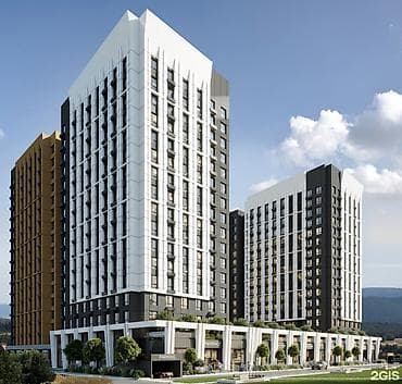 рассрочка квартира в бишкеке: 3 комнаты, 87 м², Без мебели — 1