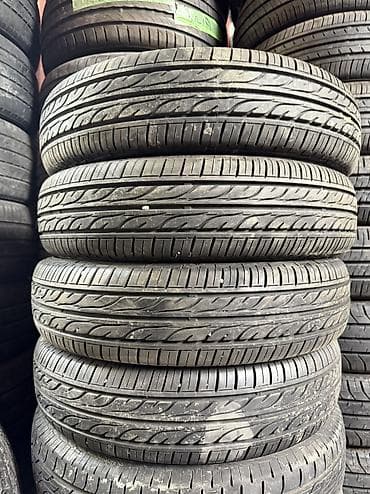 Шиналар 155 / 80 / R 13, Жай, Колдонулган, Комплект, Жеңил унаалар, Жапония, DUNLOP