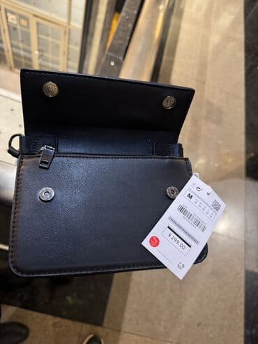 Белге такчу сумкалар, бананкалар: Классикалык сумка, Материалы: Эко булгаары, Магнит илмектер, Унисекс, Жаңы — 2