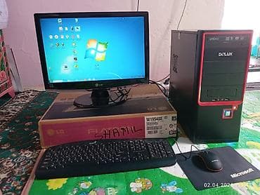 Настольный компьютер с монитором и периферией — готовый комплект для