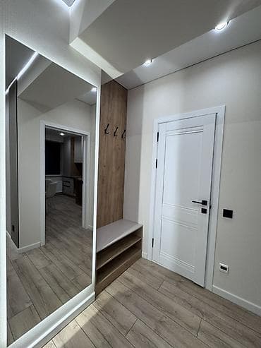 Үй куруучулардан жаңы конуштар: 2 бөлмө, 42 м², Технопарк Элитка, 8 кабат, Дизайнердик оңдоо — 7