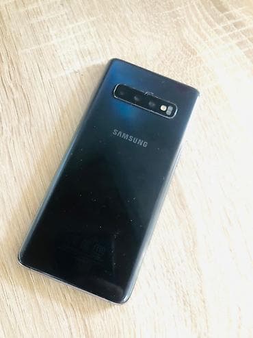 iphone 9: Samsung Galaxy S10, Б/у, 128 ГБ, цвет - Черный, 2 SIM — 2
