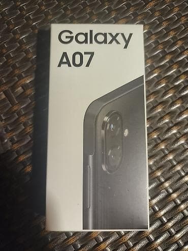 galaxy tab e: Samsung Galaxy A07, Новый, 128 ГБ, цвет - Черный — 1