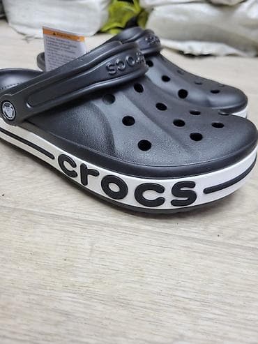 волейбольная обувь: Сабо, 42, Crocs, Новый, цвет - Черный, Платная доставка — 3