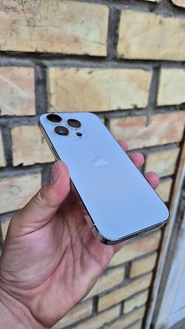 ps3 move: IPhone 14 Pro, Б/у, 256 ГБ, White Titanium, Чехол, 79 % — 9