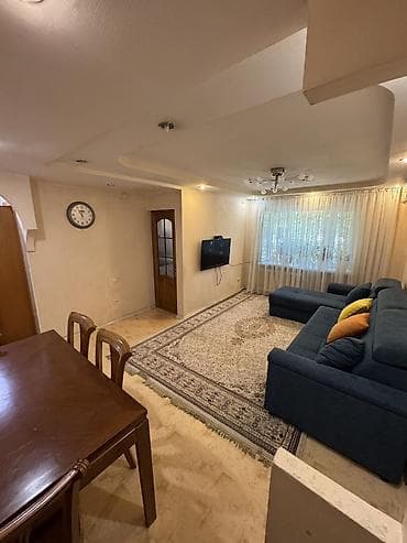 3 комнаты, 56 м², Центральная мечеть Хрущевка, 1 этаж, Евроремонт