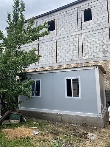 Модульное здание из сэндвич‑панелей Описание: - Одноэтажный модуль на