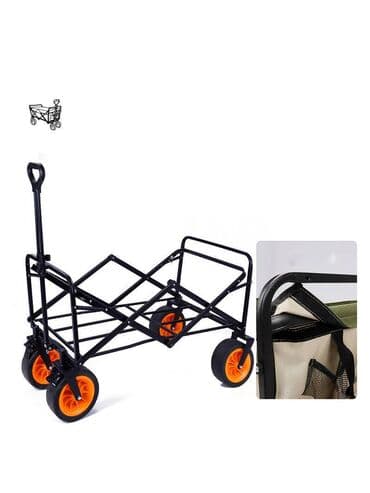 четырехколесный: Под заказ Складная Тележка для Пикника Колеса вращаются на 360 — 4