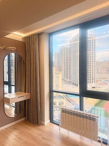 Недвижимость: 1 комната, 63 м², Элитка, Асанбай мкр Элитка, 9 этаж, Евроремонт — 1