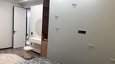 Квартиры: 2 комнаты, 73 м², Элитка, Асанбай мкр Элитка, 4 этаж, Дизайнерский ремонт — 6