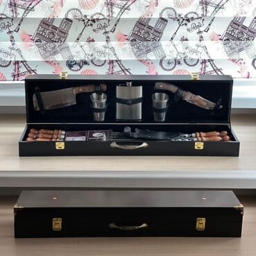 Шашлычный набор идеальный подарок для мужчин,у нас очень большой