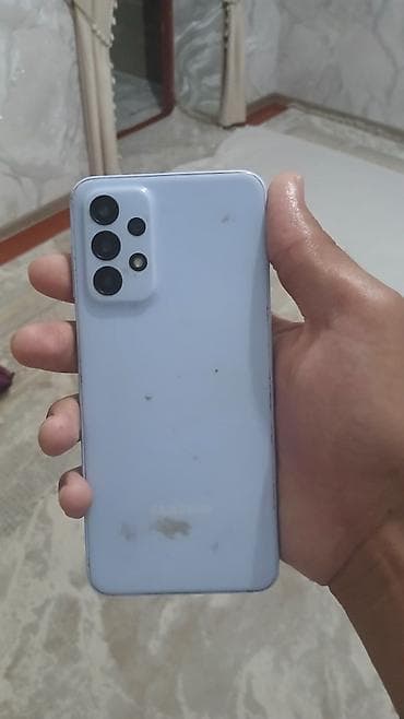 Техника и электроника: Samsung Galaxy A23, Б/у, 128 ГБ, цвет - Голубой, 2 SIM — 2