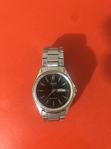 Мужская обувь: Классические часы часы, Casio, Япония, Водонепроницаемые, Мужские, Б/у — 4