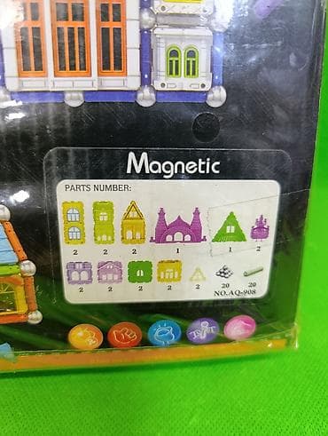 magic box: Конструктор магнитный домик для развития детей🏠 Комплектация товара — 3