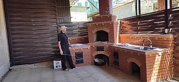 экран для телевизора: Печные и барбекю‑комплексы из кирпича под ключ - Проектирование и — 5